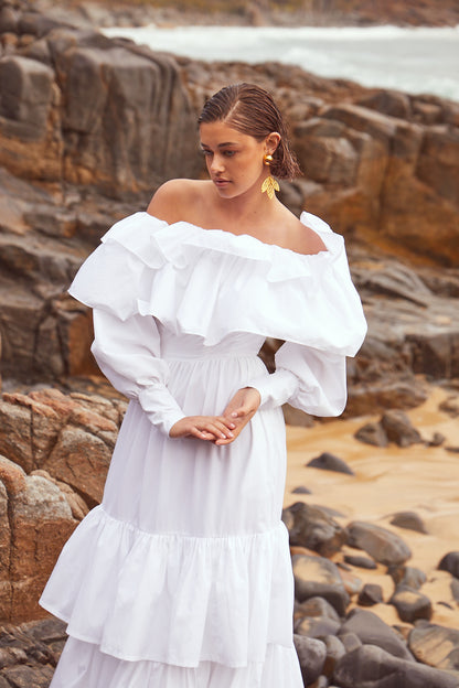 Mabel Brempong Cotton Poplin Gown